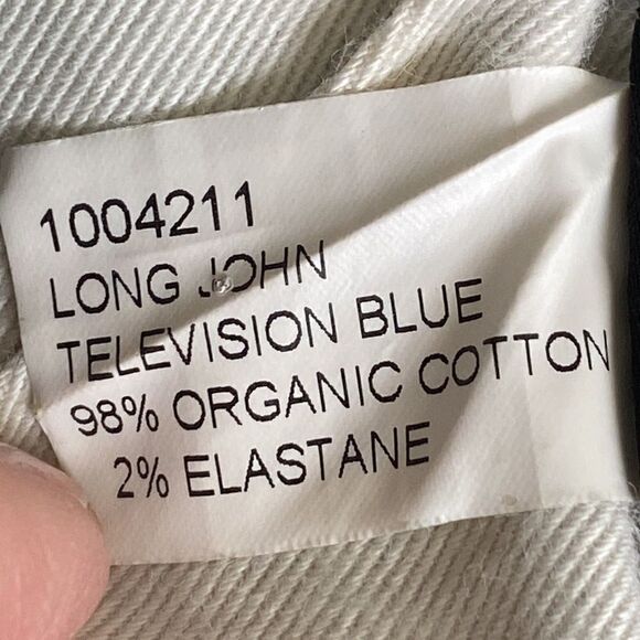 NUDIE Long John Television Blue Jeans - Picture 9 of 13